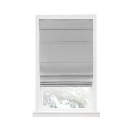 ACHIM IMPORTING Achim RSCO33GY04 33 x 64 in. Cordless Blackout Roman Window Shade; Grey RSCO33GY04